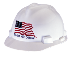 United We Stand Hard Hat